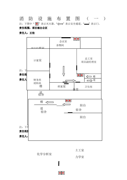 消防设施平面布置图