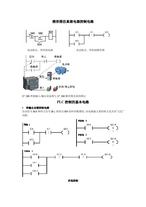 PLC梯形图程序设计基础要点