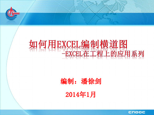 如何用EXCEL编制横道.ppt