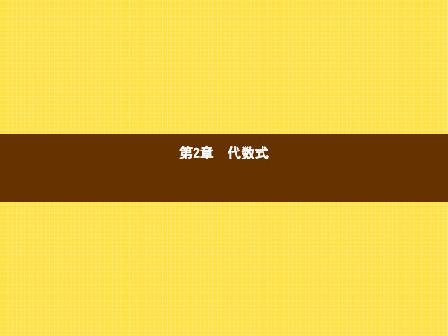 七年级数学上2.1用字母表示数(湘教版)精选教学PPT课件