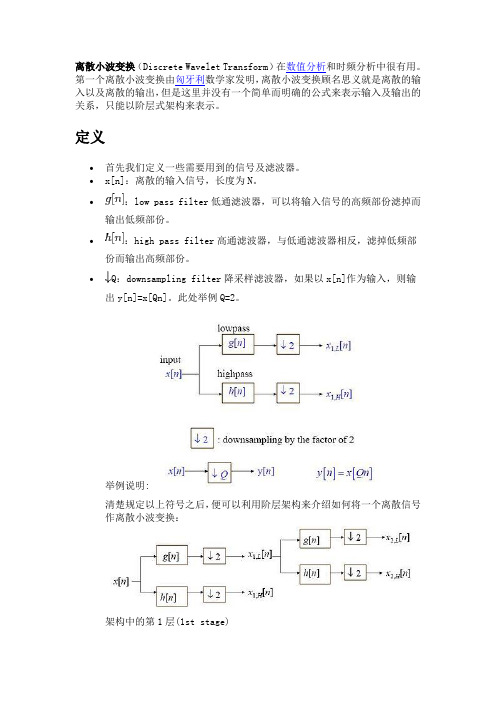 离散小波变换