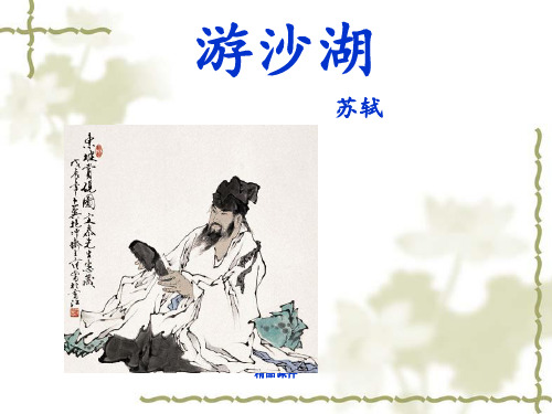 游沙湖上课用优秀