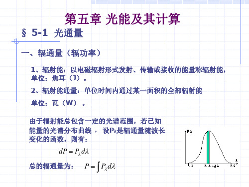 第五章 光能及其计算