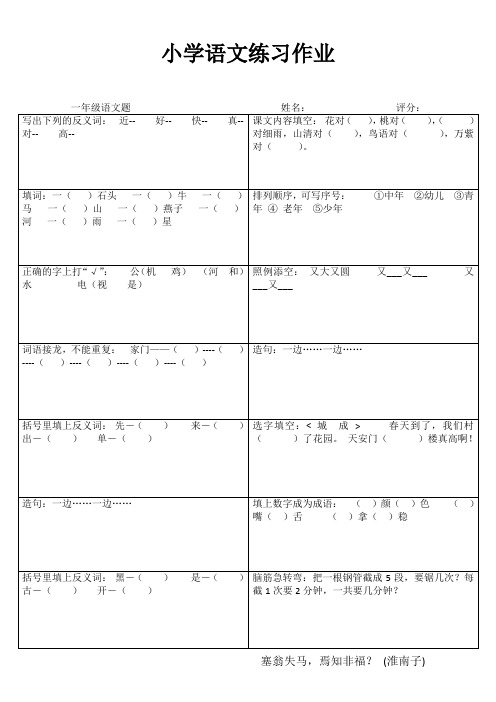 快乐语文一百分 (100)