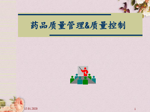 药品质量管理与质量控制(PPT 60页)