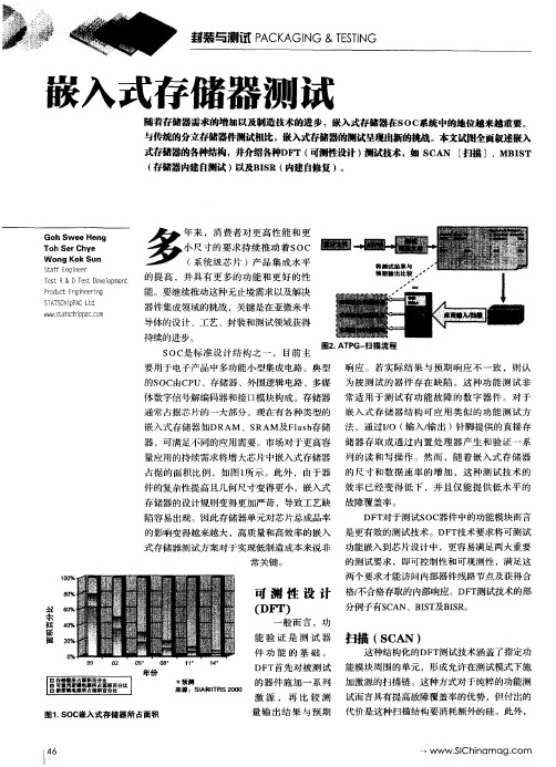 嵌入式存储器测试