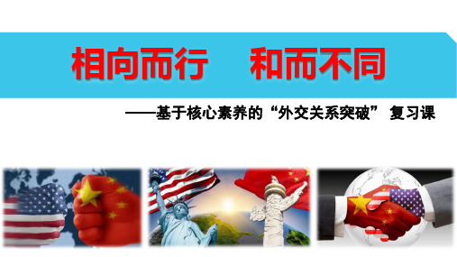 人教版2019年高考历史总复习课件：高考基于核心素养的“外交关系突破” 复习课课件 (共23张PPT)