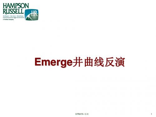 strata与Emerge反演