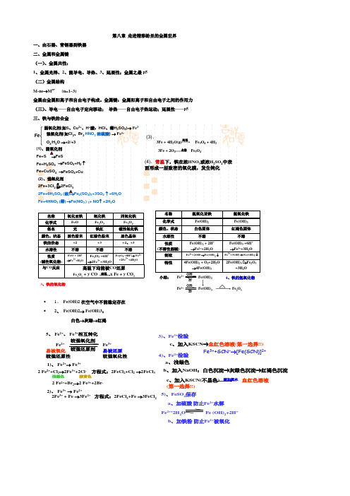 高二铝铁复习