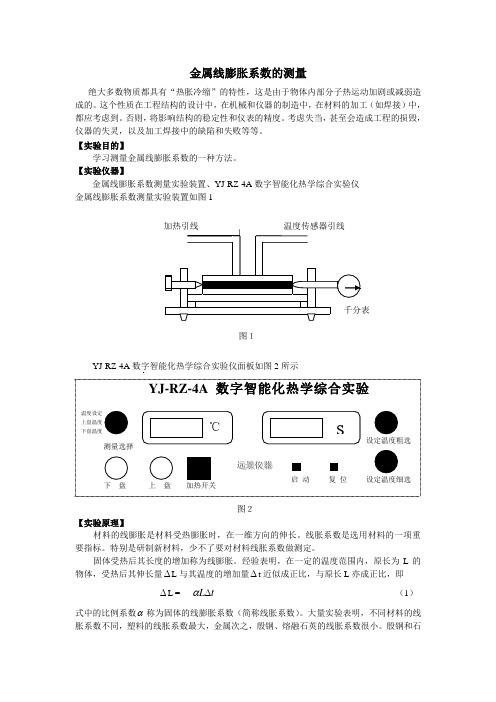 金属线膨胀系数的测量_2