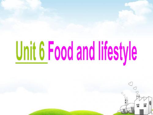 牛津译林版七年级上册英语《Unit 6 Food and lifestyle Study skil》课件公开课