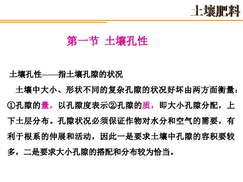 土壤容重单位体积自然土壤的重量干重