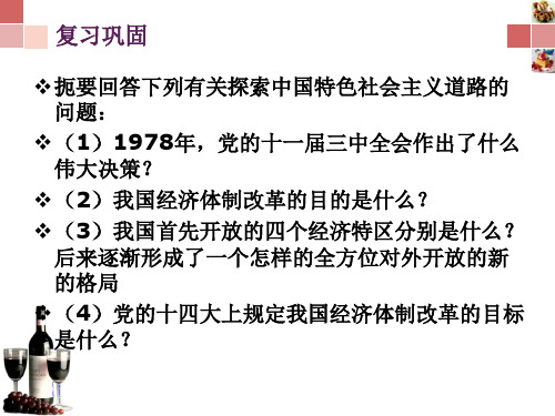 22、经济腾飞与生活巨变 岳麓版第一子母 从GDP看生活巨变PPT资料17页