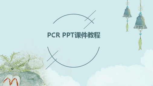 pcr ppt课件教程