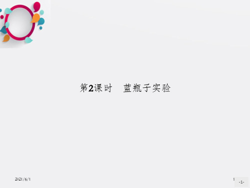 2018版高中化学第一单元从实验走进化学1.1.2蓝瓶子实验课件新人教版选修