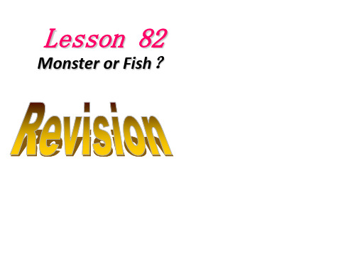 新概念二册Lesson 84课件(共48张PPT)