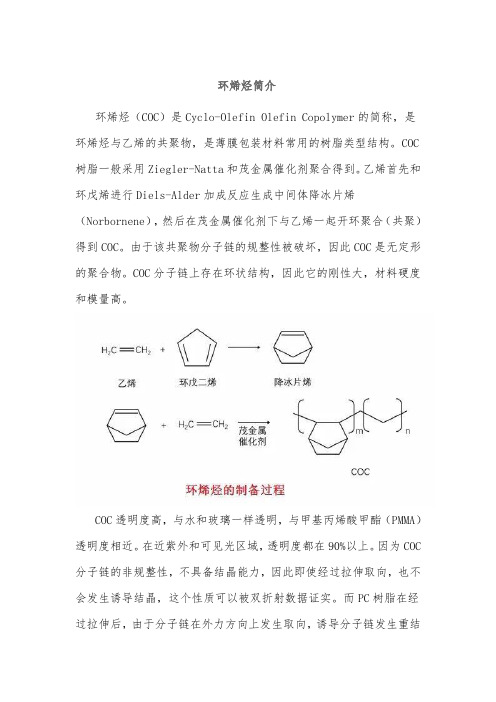 环烯烃简介