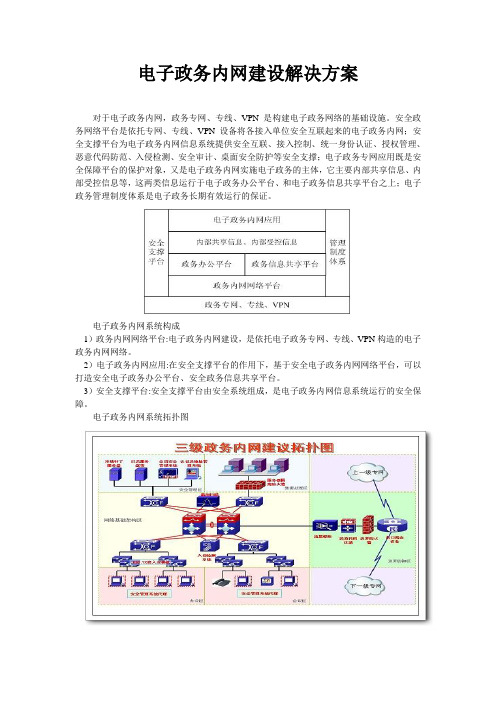 电子政务内网建设解决方案