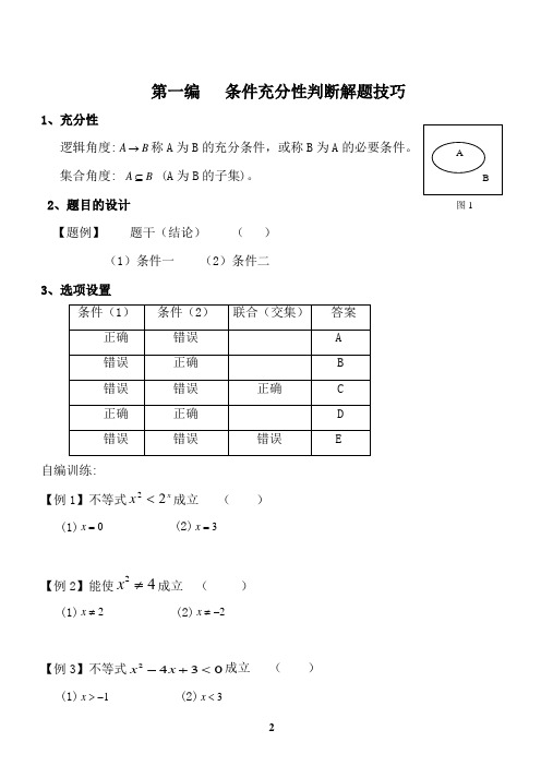 MBA数学秒杀技巧