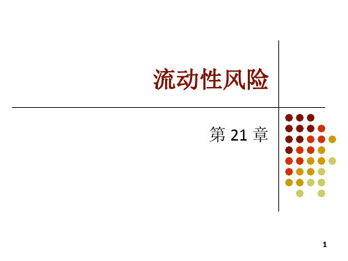 《流动性风险》PPT课件