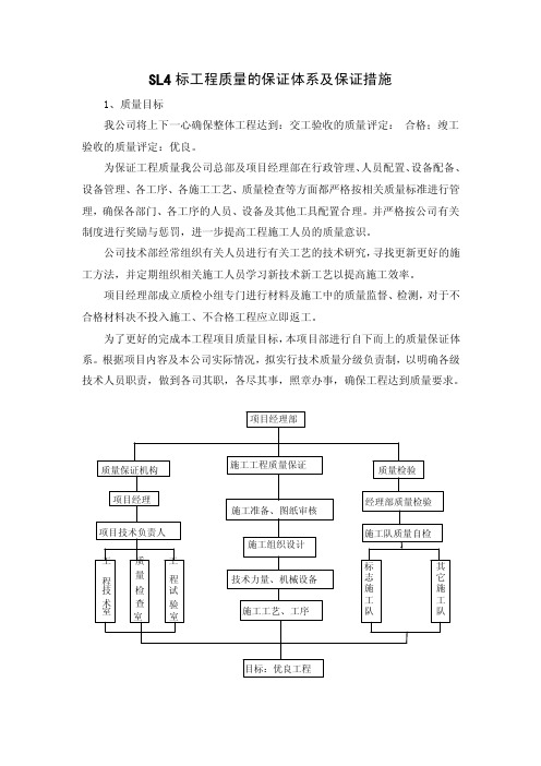 人员安排与保证措施