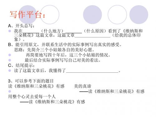 最新三年级作文教案PPT模板 (121)