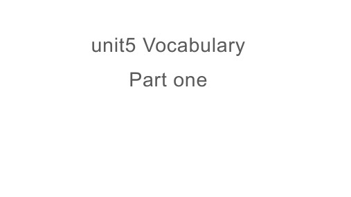 Unit5WorktheLand一轮复习单词课件高三英语人教版选择性