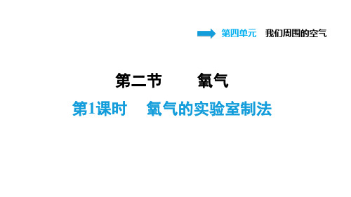 4.2.1 氧气的实验室制法-2020秋鲁教五四版八年级化学课件(共38张PPT)