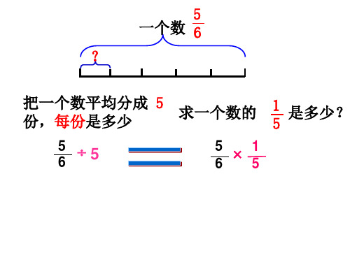 分数简单应用题(数量关系式)