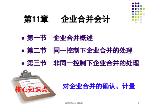 第11章   企业合并.ppt