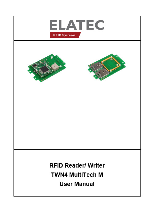 Elatec TWN4 MultiTech M User Manual