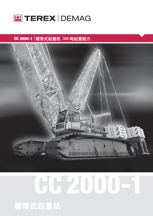 特雷克斯-德马格 TEREX DEMAG 履带式起重机cc2000-1cn(300T)