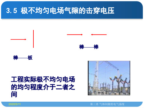 3.5 极不均匀电场气隙的击穿电压