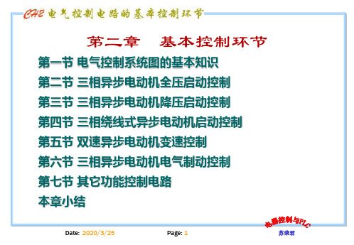 继电器接触器控制电路基本环节