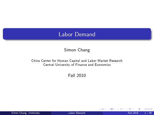 labor demand