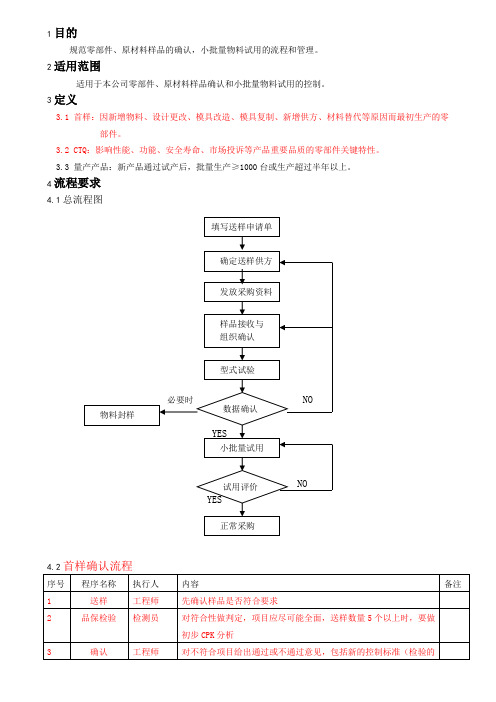 首样确认管理细则(060410)