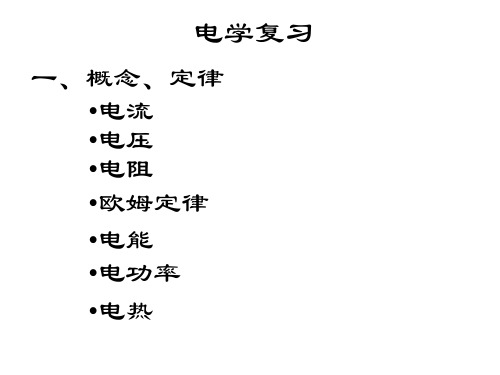 九年级科学电学复习1-P