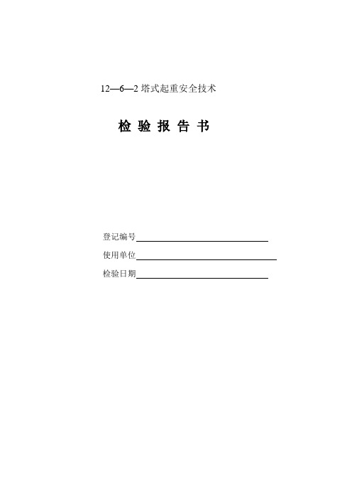 12—6—2塔式起重安全技术