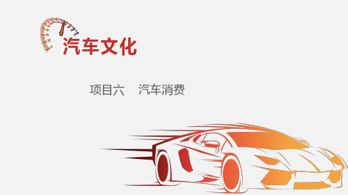 《汽车文化》教学课件—装饰汽车