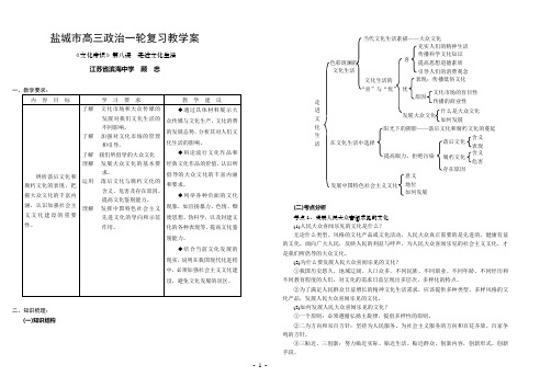 文化生活第八课：走进文化生活