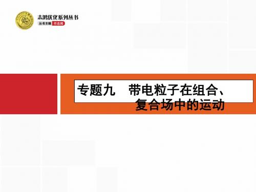 【志鸿优化设计】2016高考物理二轮专题整合高频突破课件专题九带电粒子在组合复合场中的运动