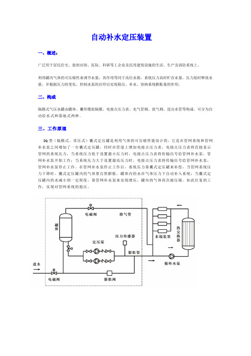 自动补水定压装置