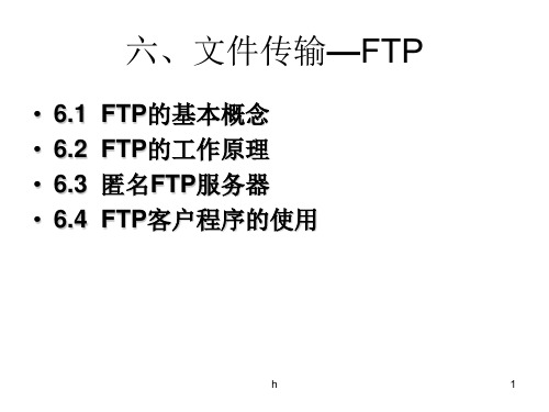 《文件传输—FTP》PPT课件