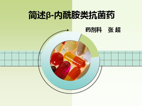 β-内酰胺类抗菌药PPT课件