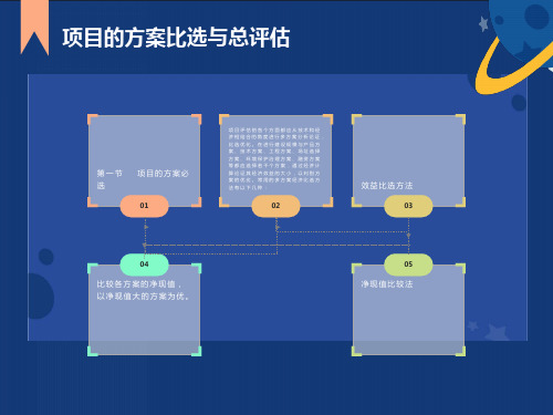 项目的方案比选与总评估