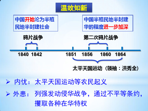 初中历史八年级上册课件第4课 洋务运动