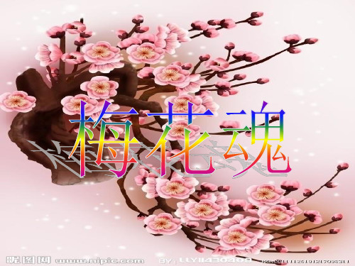 人教版小学语文五年级上册梅花魂优质PPT