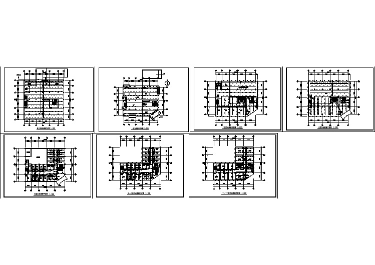 某地区高层建筑全套给排水设计施工图