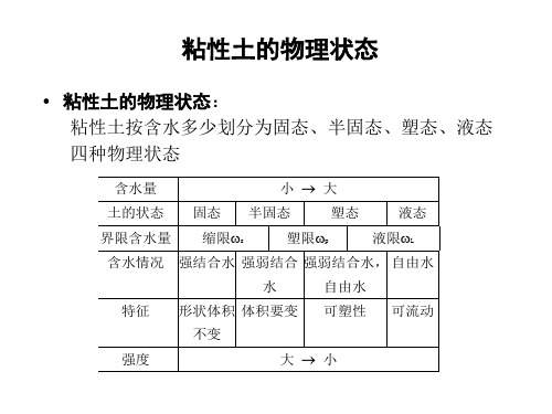 土力学第二章-土的物理状态指标