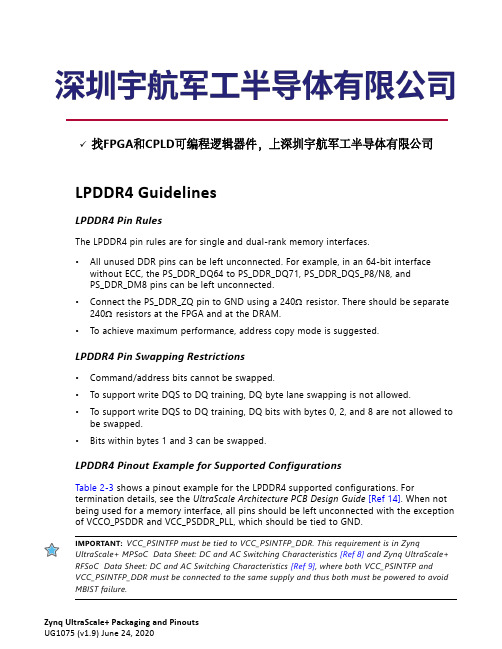 FPGA可编程逻辑器件芯片XCZU19EG-2FFVC1760E中文规格书